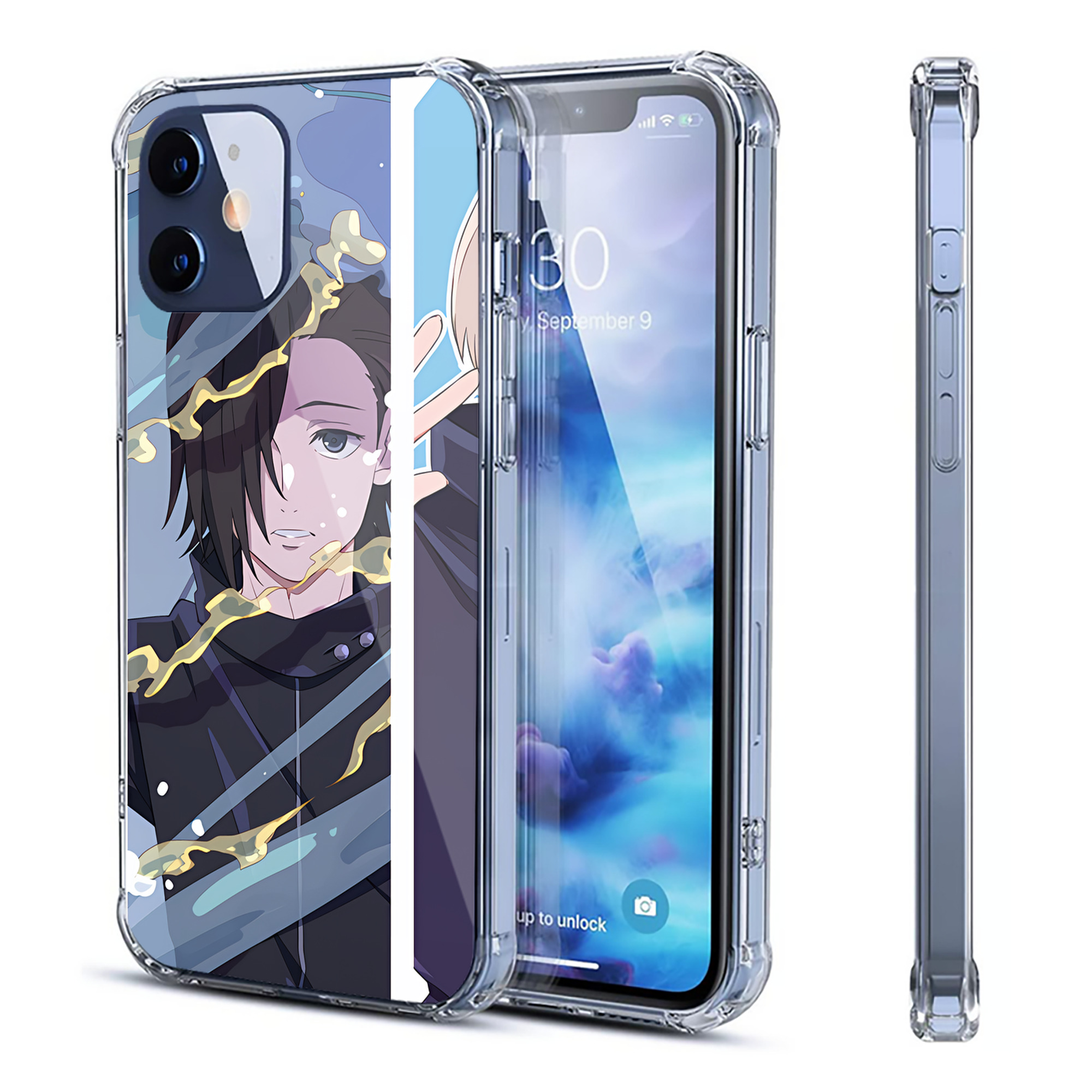 （画像用） SPY×FAMILY间谍家家酒 【iPhone 12シリーズ対応】透明スマホケース（クリアソフトケース）